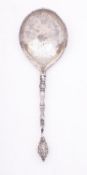 A fine Swedish silver spoon, first quarter 17th century, possibly Stockholm,