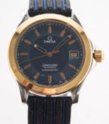 Omega Seamaster Automatic, a gentleman's stainless-steel chronometer wristwatch,