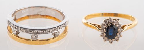 A group of two rings,
