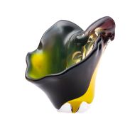 *Vic Bamforth [b. 1952] a cased glass vase,