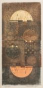 John Wells (British 1907-2000) - Abstract - Monotype - 24.