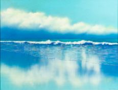 *Annabel Greehalgh (Contemporary) - Blue Flight - Pastel - 58 x 77cm - Signed and dated 2004 bottom