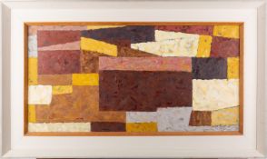 A group of pictures by Brian Chugg (British, 1926-2003) - Tundra Three - Oil on board - 71 x 49.
