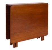 A Jentique model 507 teak Sutherland dining table,