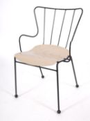 A Festival of Britain 'Antelope' chair designed by Ernest Race (1913-1964);