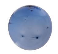 Timo Sarpaneva for Iitala a glass Aurinkopallo, or Sun Ball of pale blue colour,