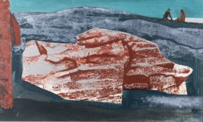 A pair of pictures by - Brian Chugg (British, 1926-2003) - Long Shore Drift - Acrylic on board - 36.