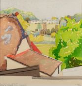 A group of pictures including Brian Chugg (British, 1926-2003) - Lundy: Manor Farmhouse Hotel,