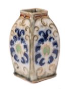 A group of eight Royal Doulton stoneware vases,