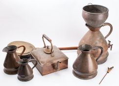 Four Joseph Stevens & Co. London copper
