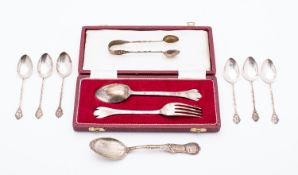 An Elizabeth II silver presentation spoo