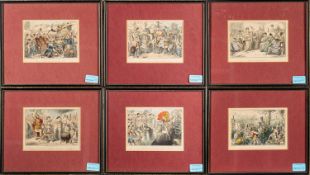 John Leech, Comic History of Rome, six c