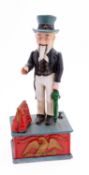 A reproduction Uncle Sam moneybox.