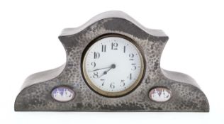 Puritan Pewter mantel clock the eight-da