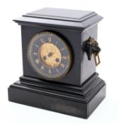 Vincenti et Cie, Paris, a black slate ma