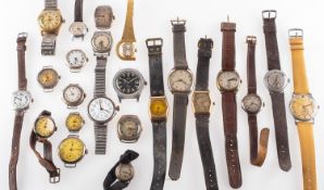 A collection of various wristwatches inc