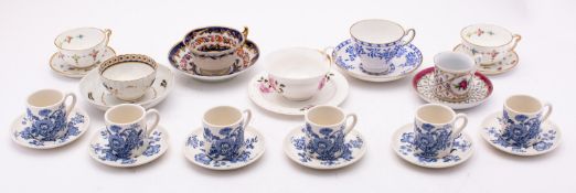 A mixed group of primarily English tea w
