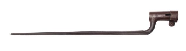 A 19th century French socket bayonet, of
