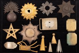 A late 19th century Irish Guards badge,