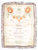 A Victorian silk Royal Opera Covent Gard