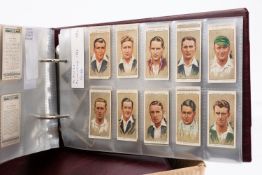 Cigarette cards, a set (Players Crickete