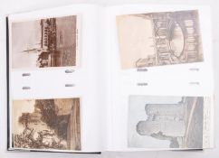 Postcard album; mostly British topograph