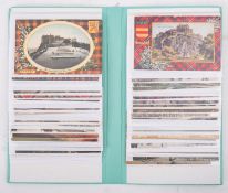 Postcard album; Scotland and Britain mos