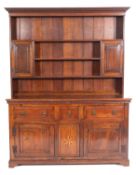 A 19th Century oak dresser,