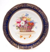 A Swansea 'Lysaght' service plate attributed to Henry Morris,