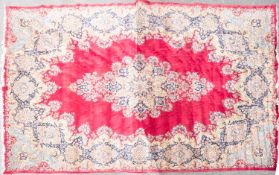 A Kirman carpet of large size,