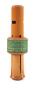 A treen patent cue tip fastener, by 'Orme & Sons,
