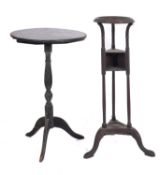 A 19th Century Japanese lacquer circular occasional table,