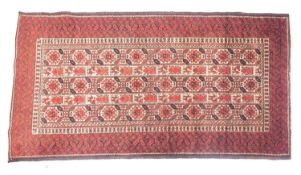 A Turkoman rug,