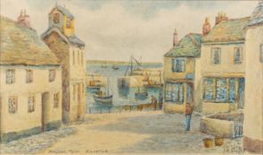 Thomas Herbert Victor (British, 1894-1980) - Views in Mousehole,