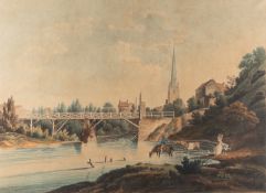 Three prints including Francis Jukes (British, 1745-1812) after E.