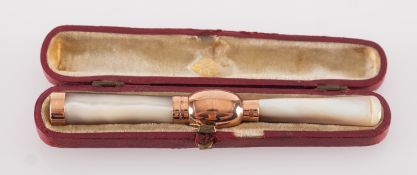 An early 20th century cigarette holder,