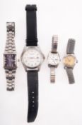 A collection of four dress watches, to i