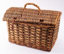 A wicker picnic basket, 20th century; th