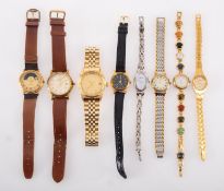 A mixed collection of dress watches, inc