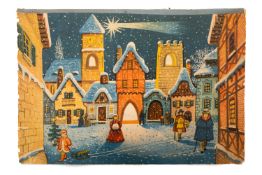 [KUBASTA, Voitech (illust.)] A Christmas Tale, London: Bancroft & Co. c. 1960, 8pp.