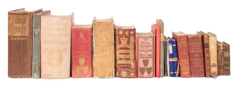 ARMORIALS & GENEALOGIES. DEBRETT, John. Baronetage of England, London 1819, 2 vols, pubs.