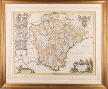 DEVON. BLAEU, Johannes.