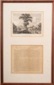 CHESHAM, Francis after Paul Sandby RA. Ivy Bridge near Plymouth, published by G.