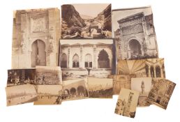 PHOTOGRAPHS. Early C20th photographs including Aden, Algeria, Italy, Stuttgart Spain, etc.
