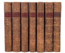 KNOX, John. A New Collection of Voyages, London: J. Knox 1767, 7 vols.