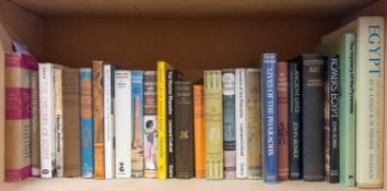EGYPTOLOGY. Three Shelves of Works. PORTER, Bertha & Rosalind L. B.