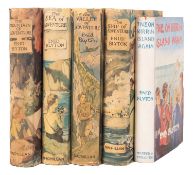 BLYTON, Enid. Five on Kirrin Island Again, 1st edition, Hodder & Stoughton 1947, colour frontis.