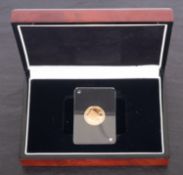 A Gibraltar 2018 'The Prince Louis of Cambridge' christening sovereign, boxed.