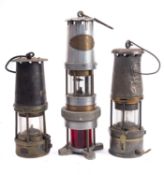 A Spiralarm Type 'S' Miner's Lamp for The Detection of Combustible gases, by J H Naylor Ltd, Wigan,