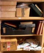 The balance of a collection of stamps in albums,